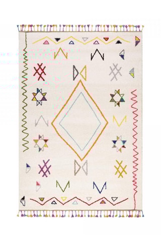 Vloerkleed Visa - Crèmekleurig