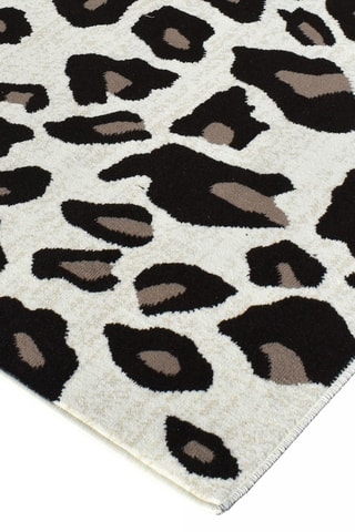 Vloerkleed Fauve - Beige en Wit