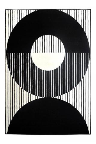 Tapete Joku - Preto e branco