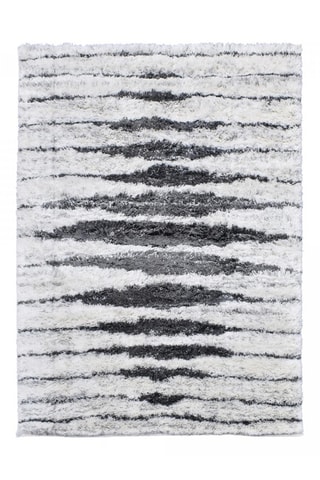 Vloerkleed Shaggy - Crèmekleurig