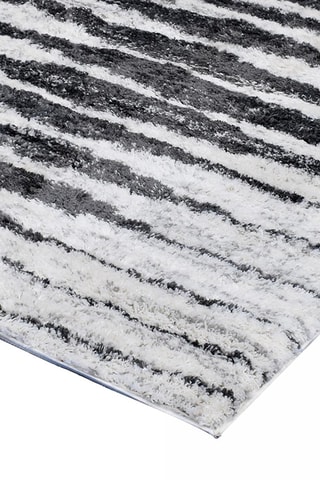 Vloerkleed Shaggy - Crèmekleurig