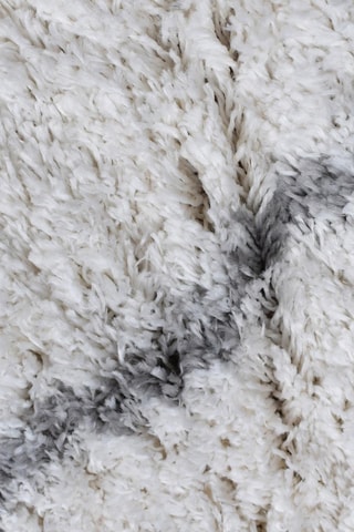 Vloerkleed Shaggy - Crèmekleurig