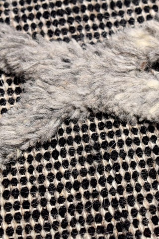 Wollen Vloerkleed Kilim - Grijs