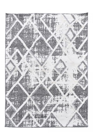 Vloerkleed Shaggy - Grijs