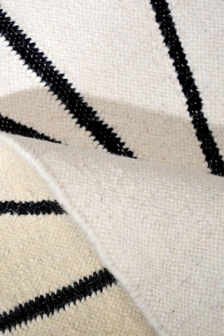 Wollen Vloerkleed Tiho - Beige