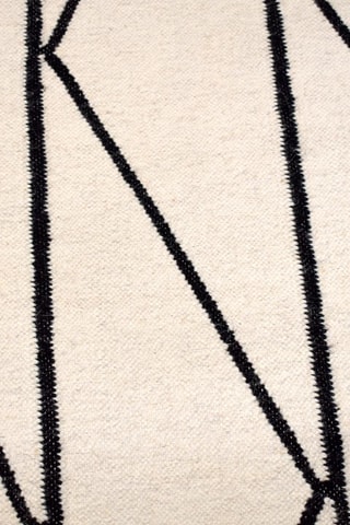 Wollen Vloerkleed Tiho - Beige