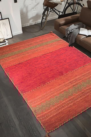 Vloerkleed Kilim - Rood