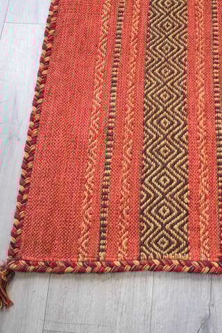 Vloerkleed Kilim - Rood