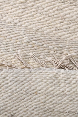 Wollen Vloerkleed Huku - Beige
