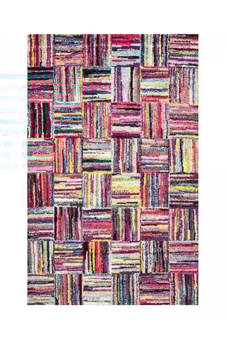 Vloerkleed Jehu - Roze en Paars