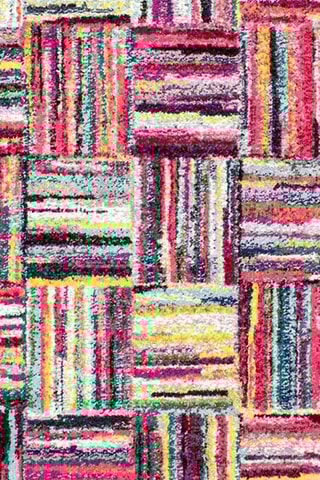 Vloerkleed Jehu - Roze en Paars