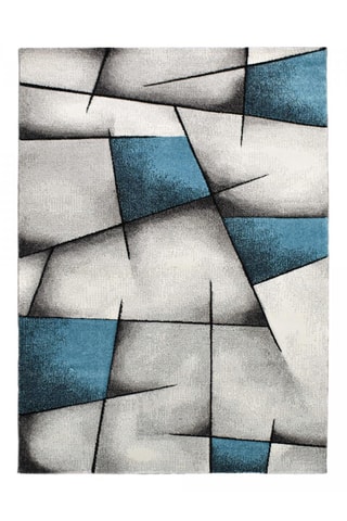 Vloerkleed Rahi - Blauw