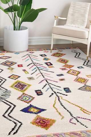 Vloerkleed Mevo - Crèmekleurig