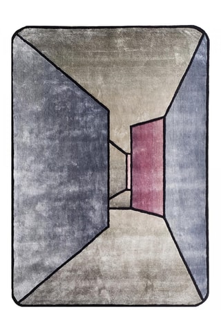 Wollen Vloerkleed - Blauw