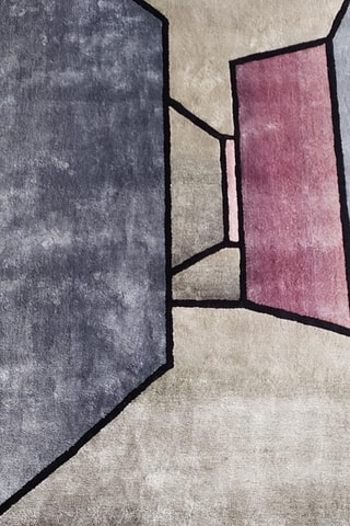 Wollen Vloerkleed - Blauw