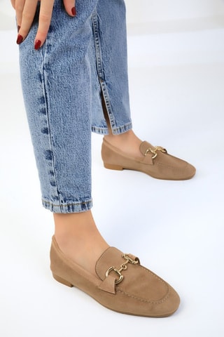 Mocassins - Taupe
