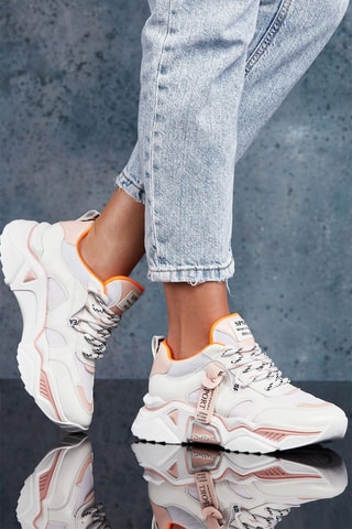 Sneakers plateformes - Blanc