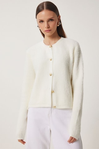 Gilet en laine - Ecru