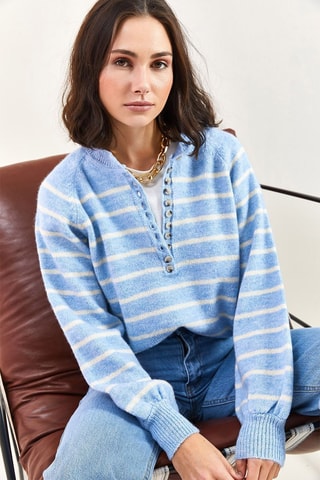 Pull - Bleu clair