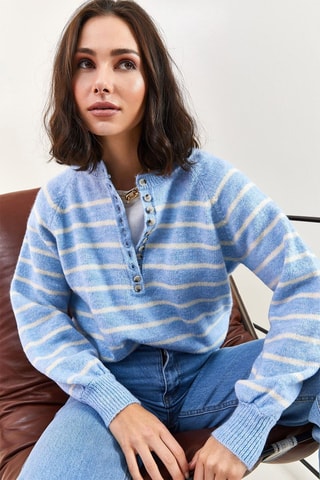 Pull - Bleu clair