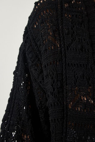 Gilet long - Noir