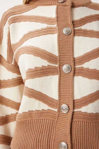 Gilet - Ecru et beige