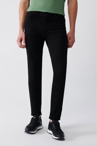 Pantalon slim - Noir
