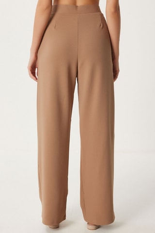 Pantalon palazzo - Beige