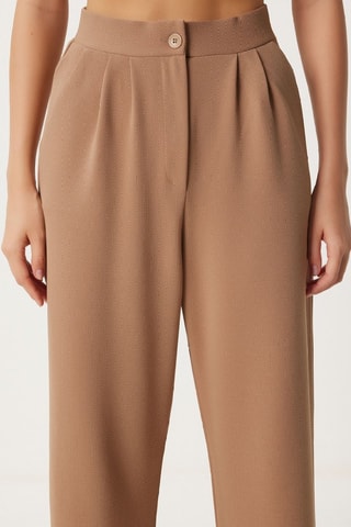 Pantalon palazzo - Beige