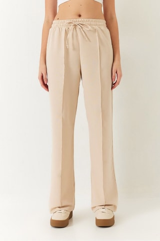 Pantalon palazzo - Beige