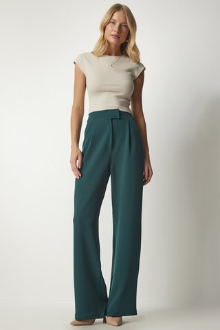 Pantalon - 
Vert