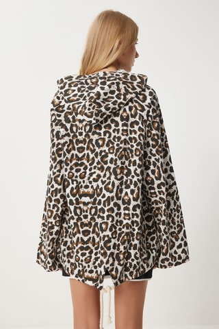 Parka en lin - Blanc
