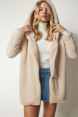 Manteau oversize - Beige