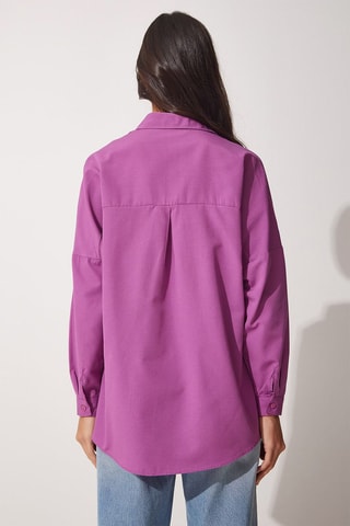 Chemisier oversize - Lilas