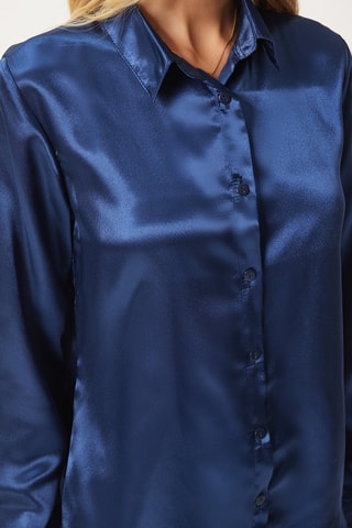 Chemisier - Bleu marine