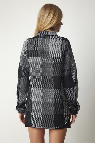 Surchemise oversize - Noir