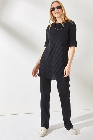 Tunique et pantalon - Noir