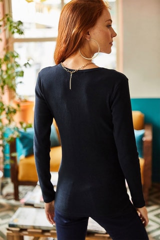 Top - Bleu nuit