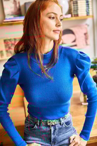 Pull - Bleu