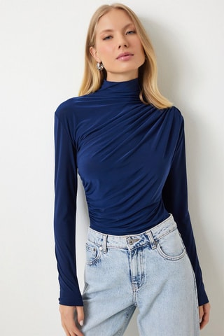 Sous-pull - Bleu cobalt