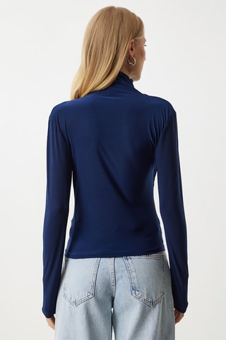 Sous-pull - Bleu cobalt