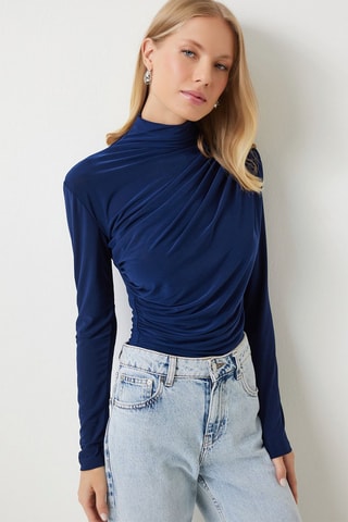 Sous-pull - Bleu cobalt