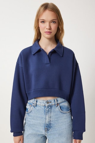 Sweat court - Bleu marine