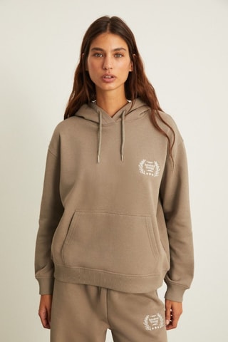 Sweat à capuche - Beige