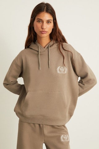 Sweat à capuche - Beige
