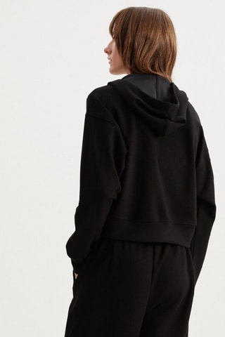 Sweat relaxed à capuche - Noir