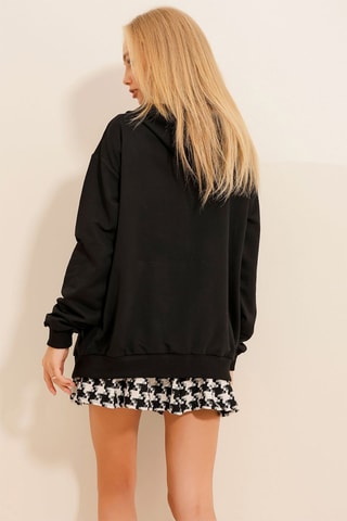Sweat à capuche - Noir