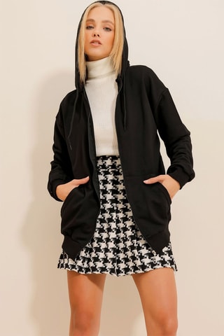 Sweat à capuche - Noir