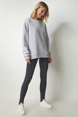 Sweat - Gris chiné