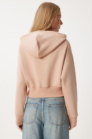 Sweat à capuche - Rose